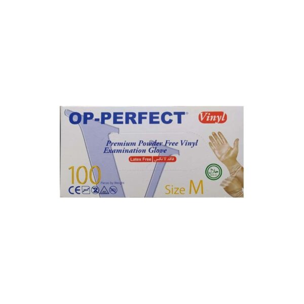 دستکش ونیل حریر – OP Perfect